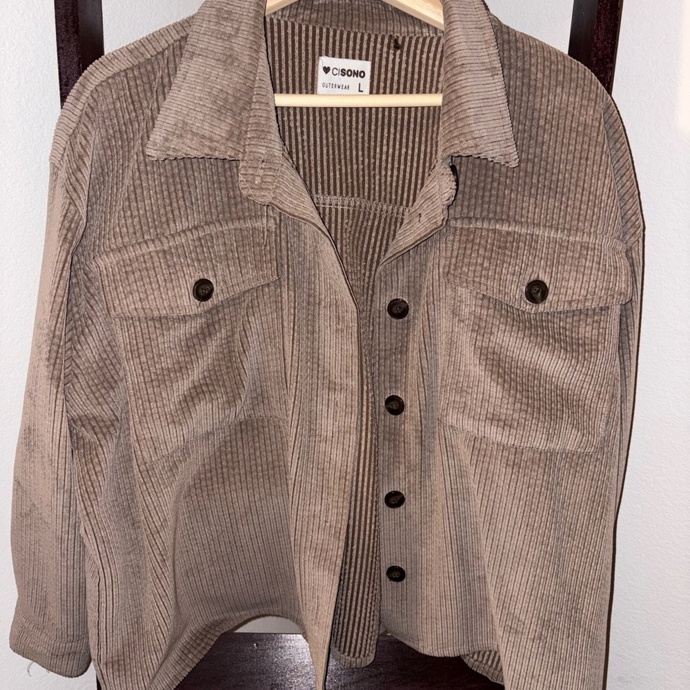 Brown Corduroy Jacket